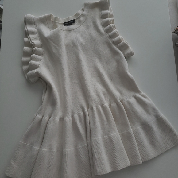 CLUB MONACO peplum sweater